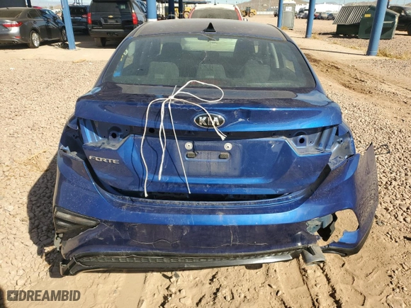 2019 Kia Forte LXS with VIN 3KPF24AD1KE138511, listed as a Copart auction lot 45412835 with 77,751 mi miles and Salvage Title. Bid and sale history available at carsss.com. Image 6.