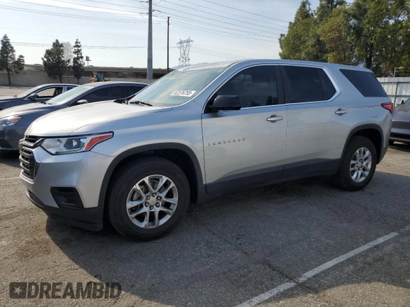 2020 Chevrolet Traverse LS с VIN 1GNERFKW1LJ156229, выставлен на аукционе Copart как лот 52376755 с пробегом 63 951 миль миль и Списание • Salvage title. История ставок и продаж доступна на DreamBid. Изображение 1.