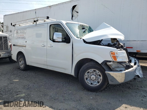 2018 Nissan NV SV z VIN 1N6AF0KY8KN802286, wystawiony jako Copart lot #65034264 z przebiegiem Nie podano mil oraz Szkoda całkowita • Salvage title. Historia ofert i sprzedaży dostępna na DreamBid. Obrazek 4.