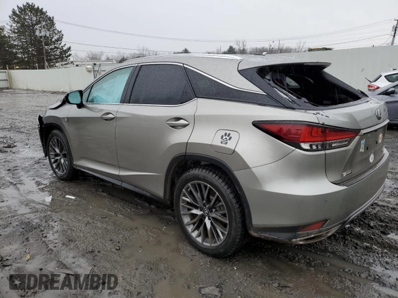 2020 Lexus RX with VIN 2T2YZMDA3LC217082, listed as a Copart auction lot 40632713 with 47,450 mi miles. Bid and sale history available at carsss.com. Image 2.