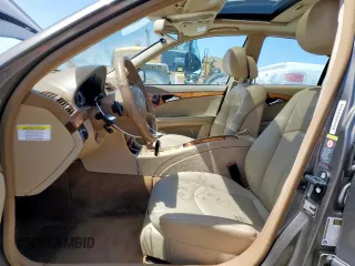 2009 Mercedes-Benz E-Class Luxury 3.5L with VIN WDBUF56X09B396917, listed as a Copart auction lot 52769485 with 142,968 mi miles and Salvage Title. Bid and sale history available at carsss.com. Image 7.