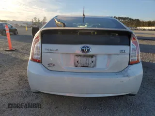 2012 Toyota Prius One with VIN JTDKN3DU1C1527097, listed as a Copart auction lot 80149594 with 174,291 mi miles and Salvage Title. Bid and sale history available at carsss.com. Image 6.