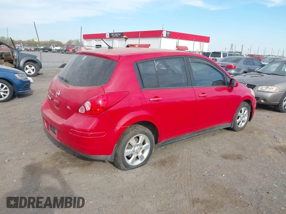 2007 Nissan Versa 1.8 S with VIN 3N1BC13E07L455704, listed as a IAAI auction lot 41859567 with 162,543 mi miles. Bid and sale history available at carsss.com. Image 4.