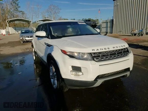 2012 Land Rover Range Rover Evoque Pure Plus with VIN SALVP2BG2CH627241, listed as a Copart auction lot 87898375 with 0 mi miles and Salvage Title. Bid and sale history available at carsss.com. Image 14.