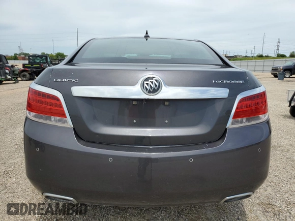 2012 Buick LaCrosse Premium 1 with VIN 1G4GD5E33CF377549, listed as a Copart auction lot 61351265 with 52,248 mi miles and Salvage title. Bid and sale history available at DreamBid. Image 6.