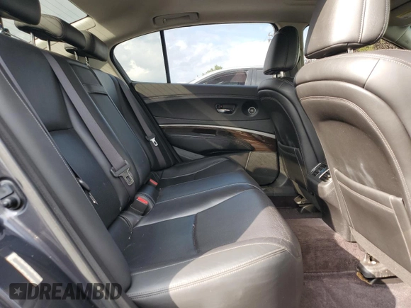 2014 Acura RLX Tech Pkg with VIN JH4KC1F54EC000323, listed as a Copart auction lot 72689144 with 0 mi miles and Salvage Title. Bid and sale history available at carsss.com. Image 11.