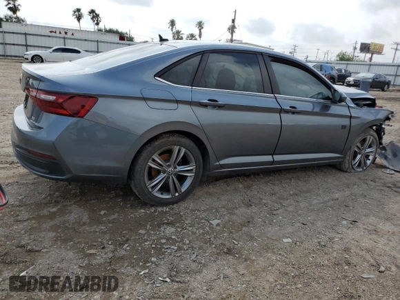 2022 Volkswagen Jetta SE with VIN 3VWEM7BU9NM008750, listed as a Copart auction lot 53497895 with 50,563 mi miles and Salvage title. Bid and sale history available at DreamBid. Image 3.