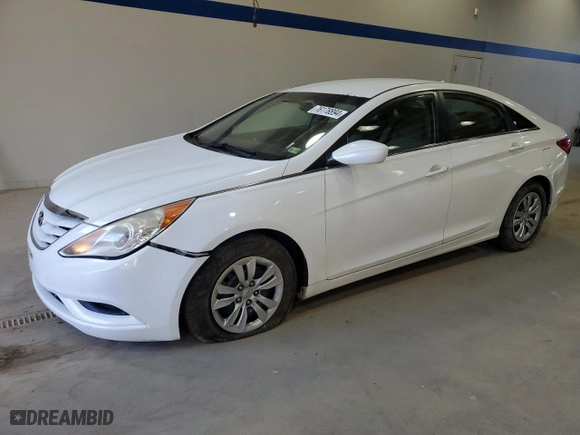 2011 Hyundai Sonata GLS PZEV with VIN 5NPEB4AC4BH157214, listed as a Copart auction lot 76178894 with 191,041 mi miles and Salvage Title. Bid and sale history available at carsss.com. Image 1.