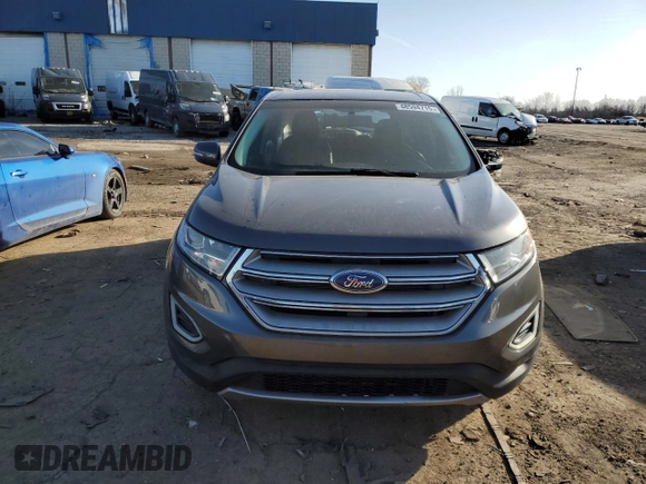 2015 Ford Edge SEL with VIN 2FMTK4J83FBC11179, listed as a Copart auction lot 48594715 with 160,916 mi miles and Clean Title. Bid and sale history available at carsss.com. Image 5.