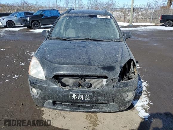 2007 Kia Rondo LX with VIN KNAFG525377114777, listed as a Copart auction lot 45409825 with 112,708 mi miles and Salvage Title. Bid and sale history available at carsss.com. Image 5.