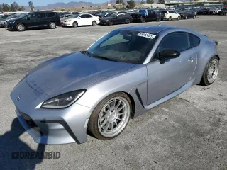 2023 Toyota GR86 with VIN JF1ZNBC1XP8756591, listed as a Copart auction lot 89342485 with 37,686 mi miles and Salvage Title. Bid and sale history available at carsss.com. Image 1.