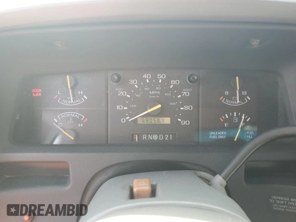 1995 Ford Aerostar z VIN 1FMCA11U2SZB05912, wystawiony jako Copart lot #78387534 z przebiegiem 68 058 mil mil oraz Tytuł czysty. Historia ofert i sprzedaży dostępna na DreamBid. Obrazek 9.