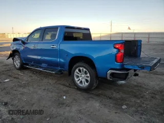 2023 Chevrolet Silverado 1500 LTZ with VIN 1GCUDGE82PZ121034, listed as a Copart auction lot 84314944 with 19,243 mi miles and Salvage Title. Bid and sale history available at carsss.com. Image 2.
