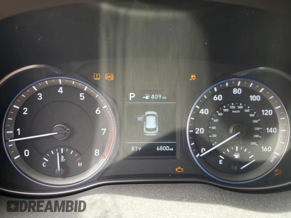 2018 Hyundai Kona Limited with VIN KM8K33A54JU106548, listed as a Copart auction lot 52609175 with 6,800 mi miles and Salvage Title. Bid and sale history available at carsss.com. Image 9.