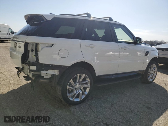2019 Land Rover Range Rover Sport HSE with VIN SALWR2RK4KA424268, listed as a Copart auction lot 43459124 with 61,570 mi miles. Bid and sale history available at carsss.com. Image 3.