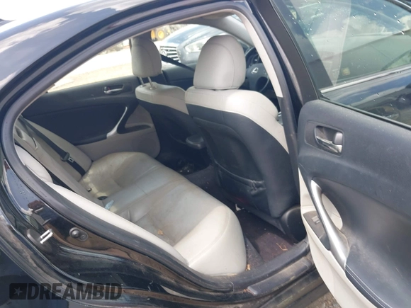 2010 Lexus IS 250 with VIN JTHBF5C23A5122744, listed as a IAAI auction lot 42154464 with 169,697 mi miles and . Bid and sale history available at DreamBid. Image 8.