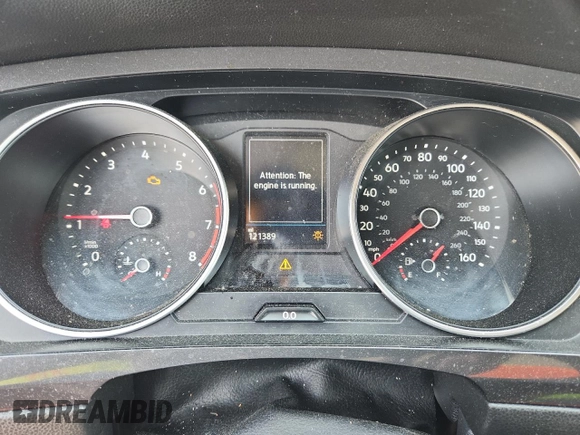 2018 Volkswagen Tiguan SEL with VIN 3VV2B7AX5JM015388, listed as a Copart auction lot 60222195 with 121,389 mi miles and Salvage title. Bid and sale history available at DreamBid. Image 9.