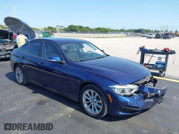 2018 BMW 3 Series 320i with VIN WBA8A9C52JK622825, listed as a IAAI auction lot 42285685 with 74,453 mi miles and . Bid and sale history available at DreamBid. Image 1.