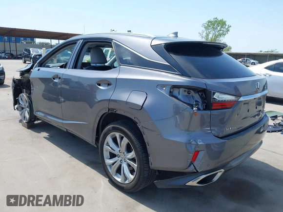 2017 Lexus RX with VIN 2T2ZZMCA0HC042934, listed as a IAAI auction lot 42007261 with 96,116 mi miles. Bid and sale history available at carsss.com. Image 3.