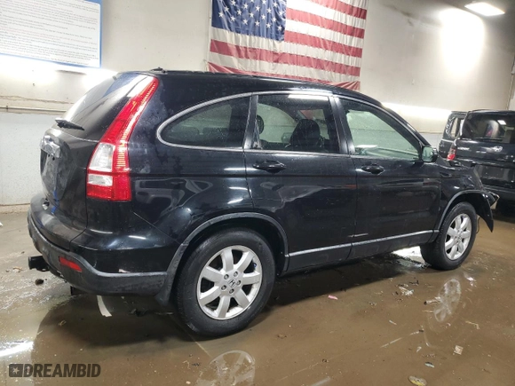 2008 Honda CR-V EX-L with VIN JHLRE48788C053298, listed as a Copart auction lot 50384955 with 208,594 mi miles and Salvage Title. Bid and sale history available at carsss.com. Image 3.