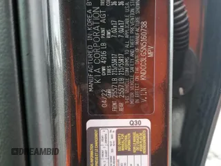 2022 Kia Niro S with VIN KNDCC3LG5N5160738, listed as a Copart auction lot 44829955 with 41,585 mi miles and Salvage Title. Bid and sale history available at DreamBid. Image 13.