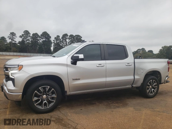 2022 Chevrolet Silverado 1500 LT with VIN 1GCPACED8NZ521219, listed as a Copart auction lot 79120924 with 38,132 mi miles and Salvage Title. Bid and sale history available at carsss.com. Image 1.