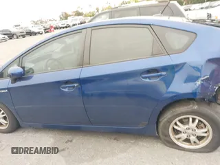 2011 Toyota Prius I with VIN JTDKN3DU8B5287330, listed as a IAAI auction lot 41892691 with 210,703 mi miles. Bid and sale history available at carsss.com. Image 14.