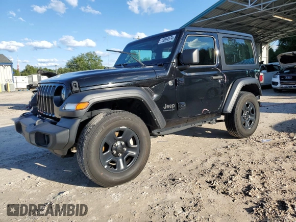 2022 Jeep Wrangler Sport with VIN 1C4HJXAG3NW234819, listed as a Copart auction lot 73094974 with 40,482 mi miles and Non Repairable. Bid and sale history available at DreamBid. Image 1.