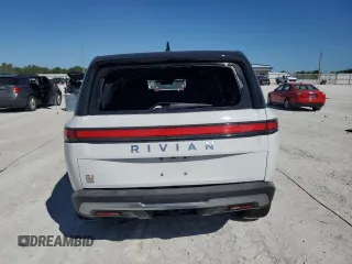2022 Rivian R1S Launch Edition with VIN 7PDSGABL6NN002520, listed as a Copart auction lot 48323715 with Not Provided miles and Salvage Title. Bid and sale history available at carsss.com. Image 6.