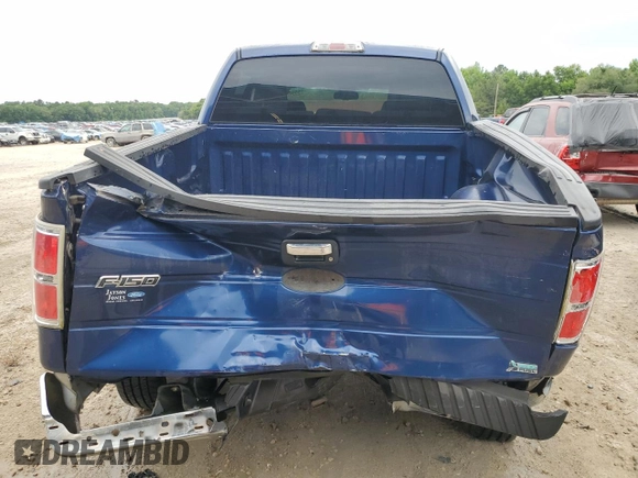 2010 Ford F-150 XL with VIN 1FTFW1EV1AFB61006, listed as a Copart auction lot 55947645 with 111,237 mi miles and Salvage title. Bid and sale history available at DreamBid. Image 6.
