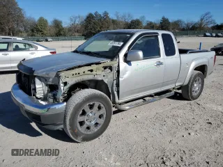 2012 GMC Canyon SLE1 with VIN 1GTJ5MFEXC8166354, listed as a Copart auction lot 80281794 with 156,930 mi miles and Clean Title. Bid and sale history available at carsss.com. Image 1.