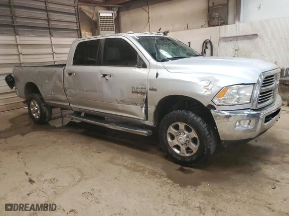 2018 Ram 2500 Big Horn with VIN 3C6UR5JJ6JG164823, listed as a Copart auction lot 57328044 with 194,485 mi miles and Salvage Title. Bid and sale history available at carsss.com. Image 4.