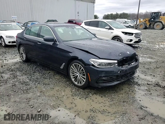 2017 BMW 5 Series 540i xDrive with VIN WBAJE7C34HWA03836, listed as a Copart auction lot 49574625 with Not provided miles and Salvage title. Bid and sale history available at DreamBid. Image 13.
