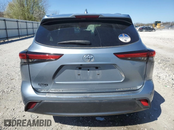 2022 Toyota Highlander Limited z VIN 5TDDZRBH5NS186086, wystawiony jako Copart lot #49807405 z przebiegiem 70 955 mil mil oraz Szkoda całkowita • Salvage title. Historia ofert i sprzedaży dostępna na DreamBid. Obrazek 6.