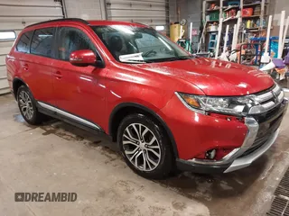 2016 Mitsubishi Outlander SE with VIN JA4AZ3A34GZ046001, listed as a IAAI auction lot 41712388 with 50,447 mi miles and . Bid and sale history available at DreamBid. Image 1.