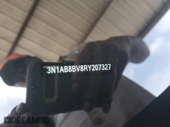 2024 Nissan Sentra S with VIN 3N1AB8BV8RY207327, listed as a Copart auction lot 62074185 with 25,782 mi miles and Salvage title. Bid and sale history available at DreamBid. Image 12.