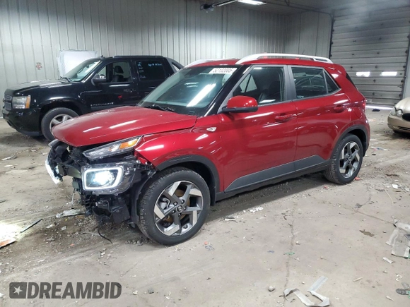 2024 Hyundai Venue Limited with VIN KMHRC8A36RU291658, listed as a Copart auction lot 52102005 with 4,170 mi miles and Salvage Title. Bid and sale history available at DreamBid. Image 1.