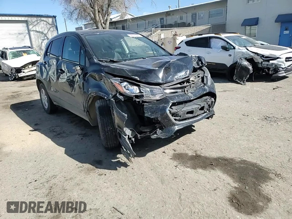 2020 Chevrolet Trax LS with VIN KL7CJKSB4LB033240, listed as a Copart auction lot 46091285 with 75,206 mi miles and Salvage Title. Bid and sale history available at carsss.com. Image 11.