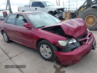 2001 Honda Accord EX z VIN 1HGCG16521A022712, wystawiony jako IAAI lot #42212521 z przebiegiem 241 605 mil mil oraz . Historia ofert i sprzedaży dostępna na DreamBid. Obrazek 1.