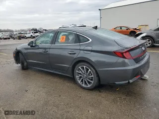 2023 Hyundai Sonata Limited with VIN KMHL34J21PA330421, listed as a Copart auction lot 87329144 with 15,023 mi miles and Salvage Title. Bid and sale history available at carsss.com. Image 2.
