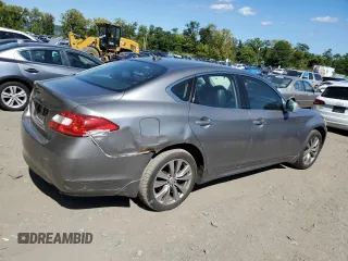 2012 Infiniti M with VIN JN1BY1AR0CM391221, listed as a Copart auction lot 71058034 with 229,366 mi miles and Clean Title. Bid and sale history available at DreamBid. Image 3.