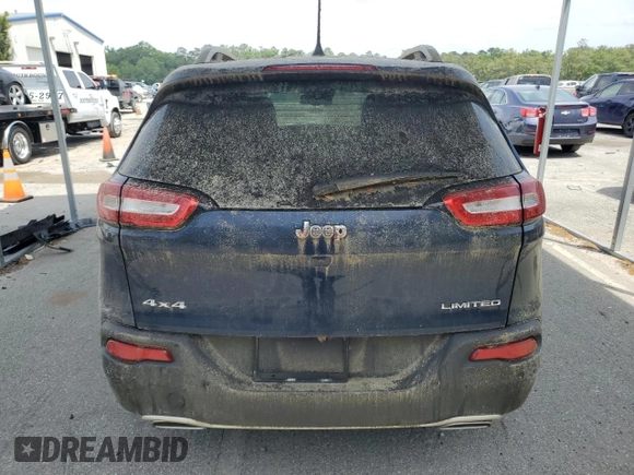 2018 Jeep Cherokee Limited с VIN 1C4PJMDX6JD515492, выставлен на аукционе Copart как лот 53784025 с пробегом Не указан миль и Списание • Salvage title. История ставок и продаж доступна на DreamBid. Изображение 6.