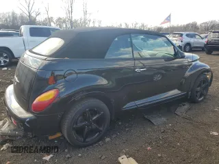 2005 Chrysler PT Cruiser GT with VIN 3C3AY75S45T289706, listed as a Copart auction lot 78814044 with 221,391 mi miles and Salvage Title. Bid and sale history available at carsss.com. Image 3.