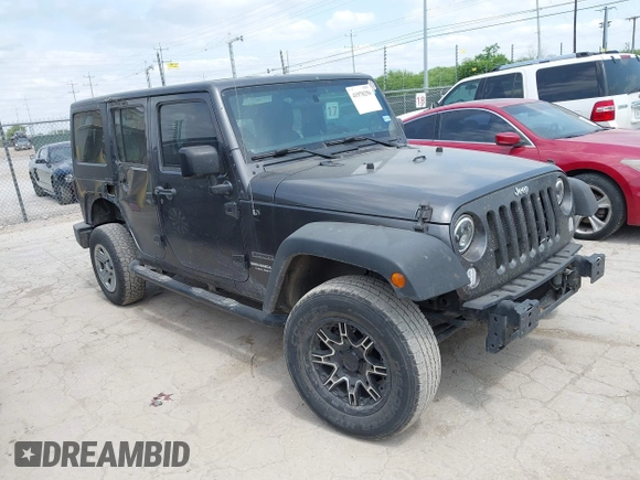 2017 Jeep Wrangler Unlimited Sport with VIN 1C4BJWDG8HL545289, listed as a IAAI auction lot 41978256 with 117,153 mi miles and . Bid and sale history available at DreamBid. Image 1.