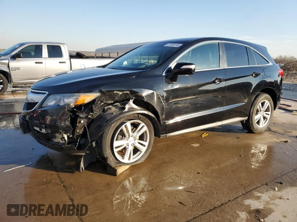 2015 Acura RDX Tech Pkg with VIN 5J8TB4H51FL029580, listed as a Copart auction lot 41695185 with 131,582 mi miles and Salvage Title. Bid and sale history available at carsss.com. Image 1.