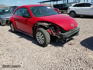 2018 Volkswagen Beetle S with VIN 3VWFD7AT9JM720960, listed as a Copart auction lot 72055934 with 75,522 mi miles and Salvage Title. Bid and sale history available at carsss.com. Image 12.