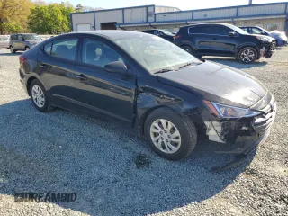 2019 Hyundai Elantra SE with VIN 5NPD74LFXKH431973, listed as a Copart auction lot 50678035 with 114,231 mi miles and Salvage Title. Bid and sale history available at DreamBid. Image 4.