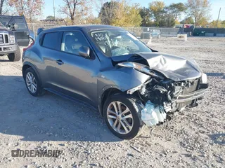 2013 Nissan Juke SV with VIN JN8AF5MV6DT214876, listed as a IAAI auction lot 40699579 with 119,920 mi miles. Bid and sale history available at carsss.com. Image 1.