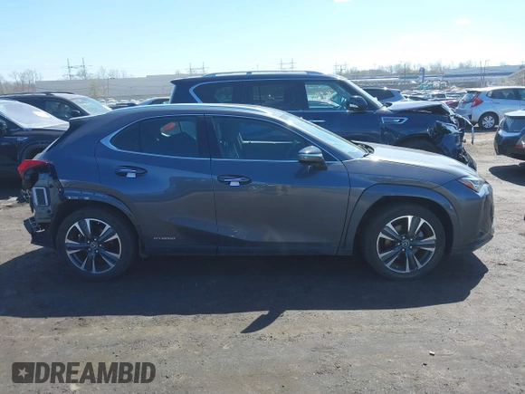 2022 Lexus UX 250h with VIN JTHP9JBH8N2058445, listed as a IAAI auction lot 41870238 with 36,509 mi miles and . Bid and sale history available at DreamBid. Image 13.