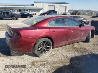 2023 Dodge Charger SXT with VIN 2C3CDXBG2PH674794, listed as a Copart auction lot 46147575 with 14,503 mi miles and Salvage Title. Bid and sale history available at carsss.com. Image 3.